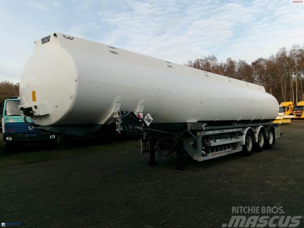 LAG Fuel tank alu 45.2 m3 / 6 comp + pump Tsistern poolhaagised