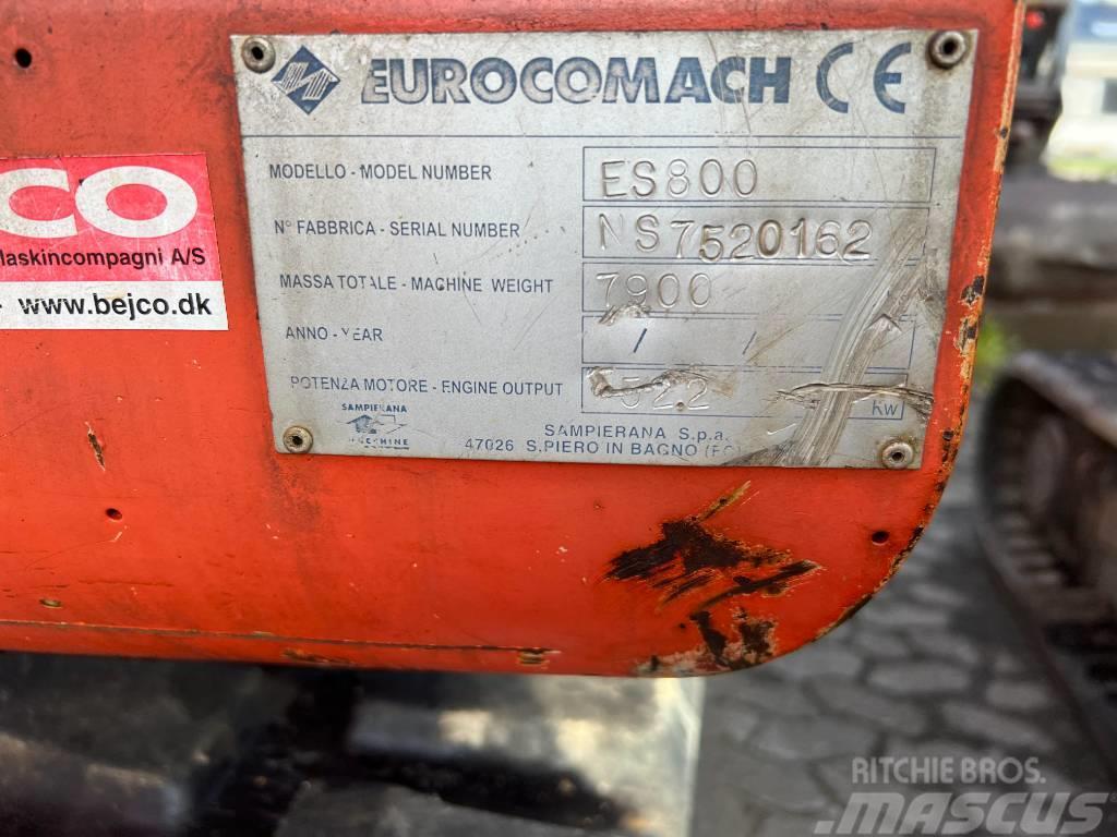 Eurocomach es800 Väikeekskavaatorid 7t-12t