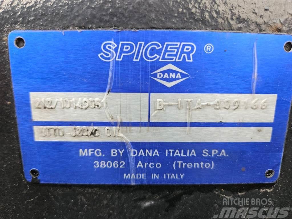 Spicer Dana 212/10149051 - Axle/Achse/As Sillad