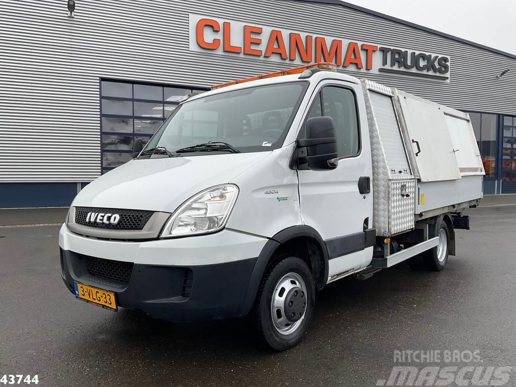 Iveco Daily 40C14G CNG Veegvuil opbouw Prügiautod