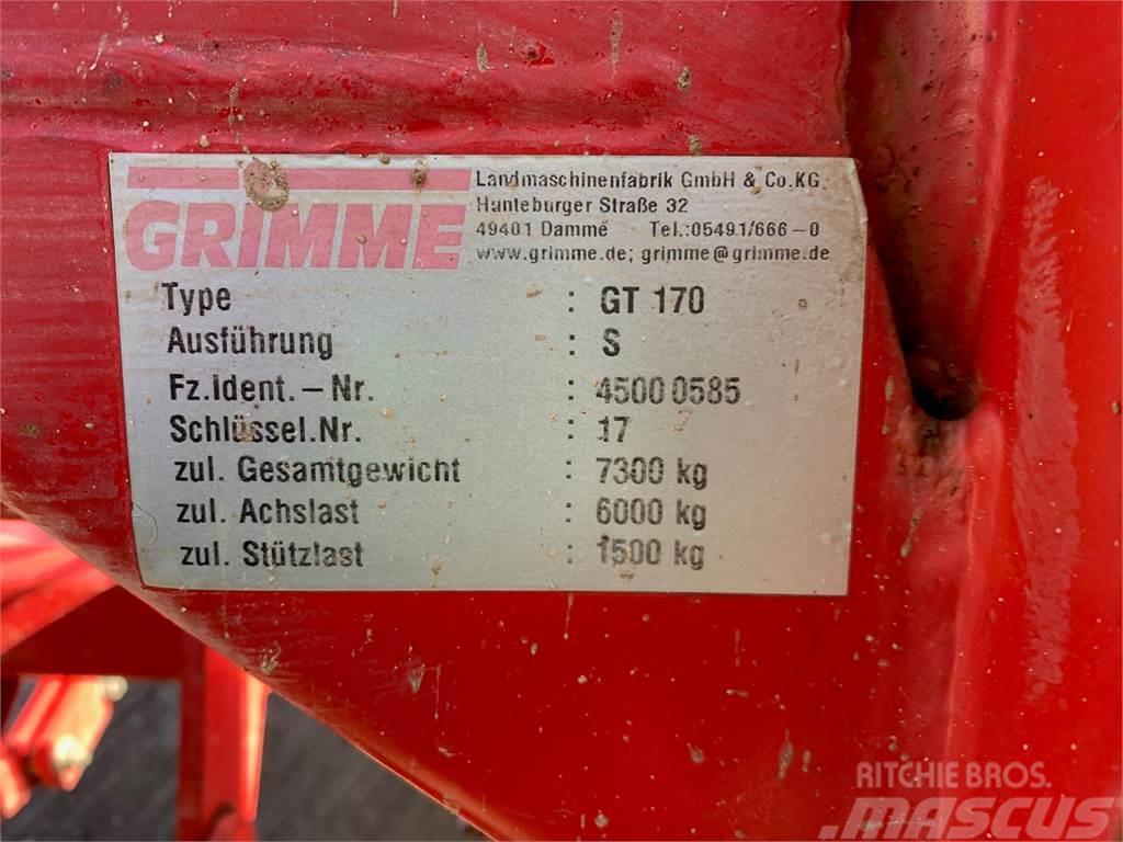 Grimme GT170S Kartulikombainid ja kaevajad