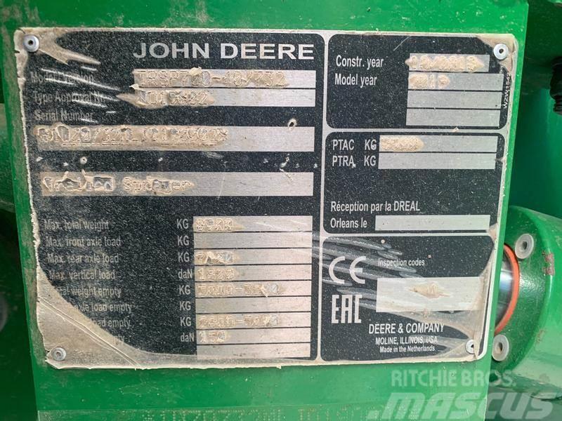 John Deere M732 Haagispritsid