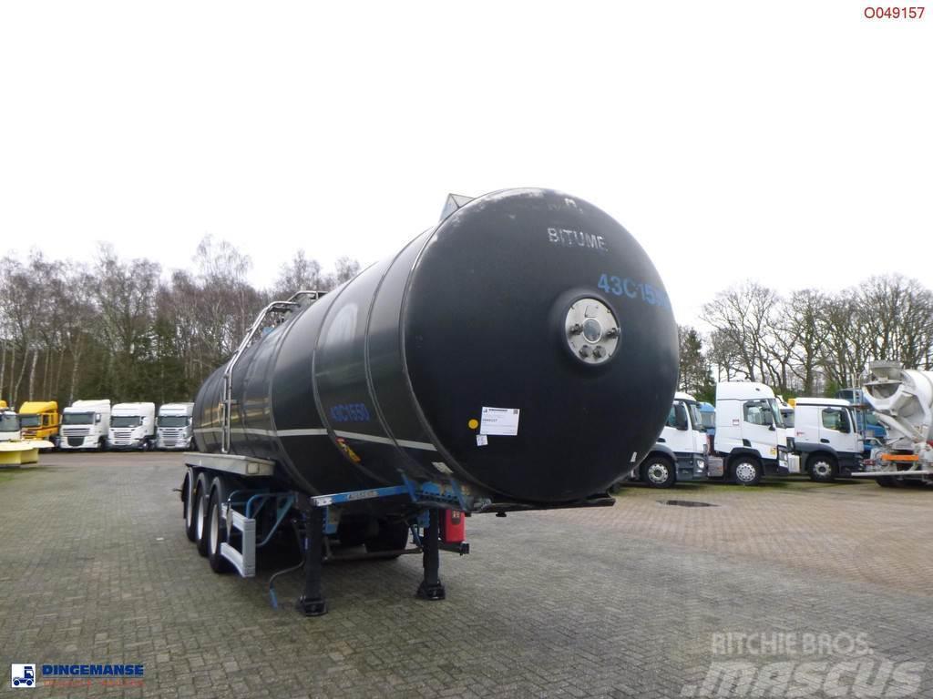 Magyar Bitumen tank inox 30 m3 / 1 comp / ADR 26/04/2024 Tsistern poolhaagised