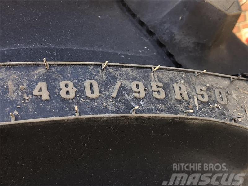 Firestone Dobbelt hjul IF 480/95r50 Rehvid, rattad ja veljed