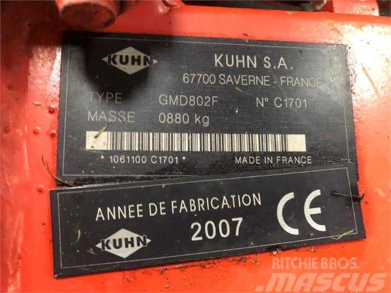 Kuhn GMD 802 F Knivbjælke lige renoveret Iseliikuvad niidukid-vaalutid