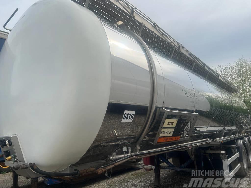 Indox Ros Roca 35,000 Litre GP Tankers Tsisternhaagised