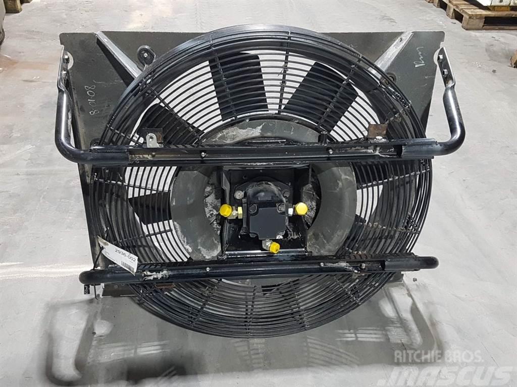 CAT 950H - Cooler fan/Kühlerlüfter/Koelvin Hüdraulika