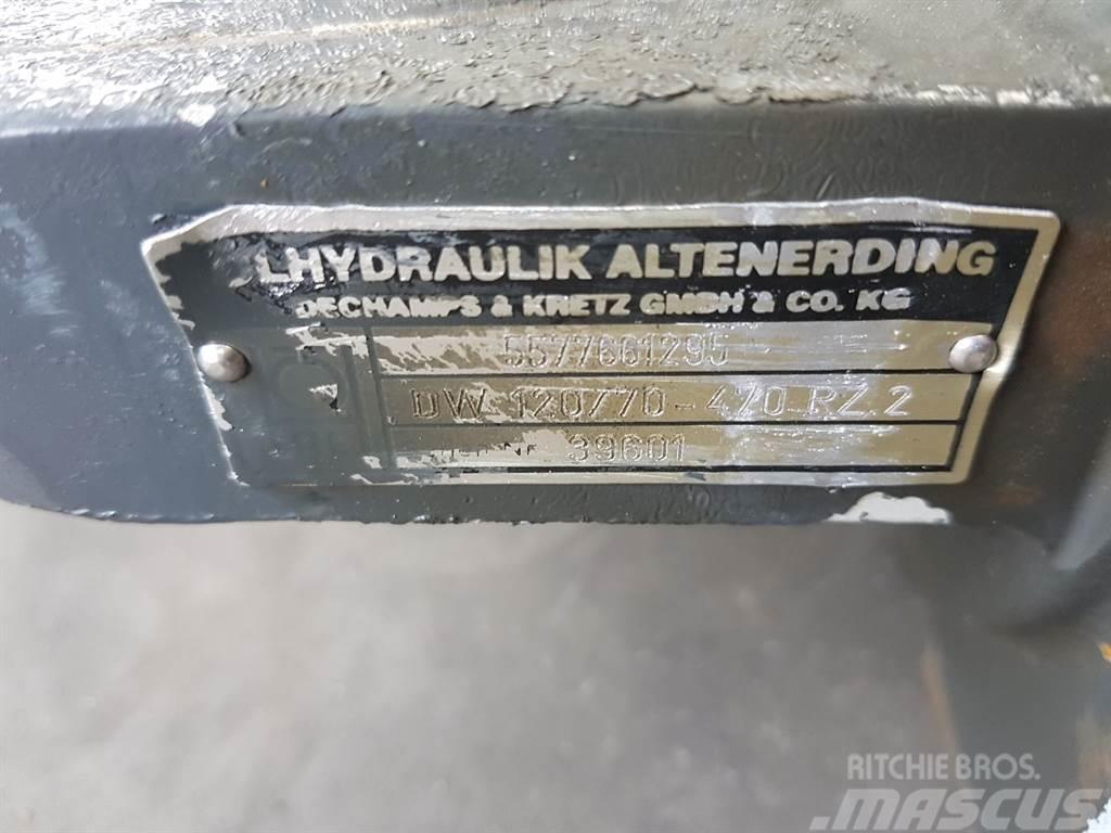 Fuchs MHL320-5577661295-Outrigger cylinder/Zylinder Hüdraulika