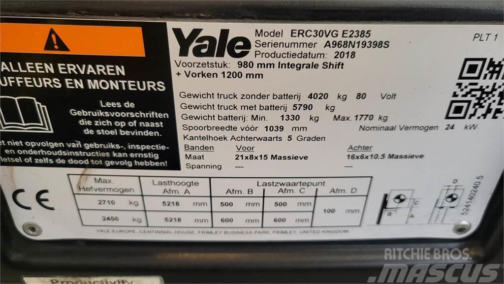 Yale electro 2018 ERC30VG Elektritõstukid