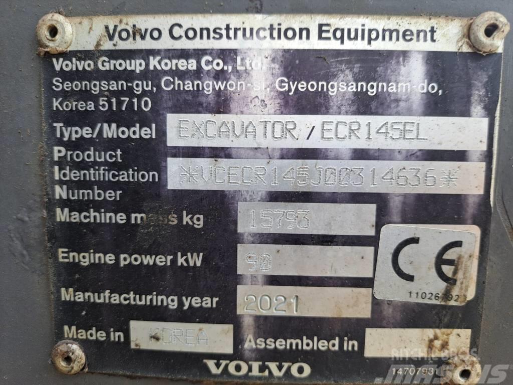 Volvo ECR 145 EL Roomikekskavaatorid