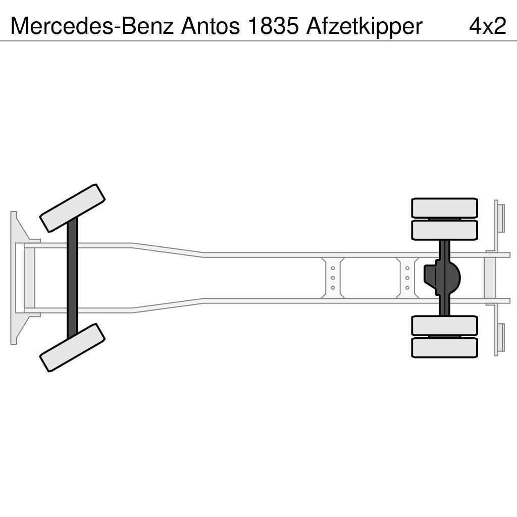 Mercedes-Benz Antos 1835 Afzetkipper Vahetuskastiga tõstukautod