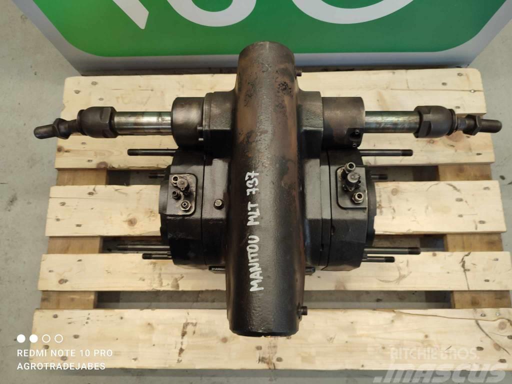 Manitou MLT737 differential Sillad
