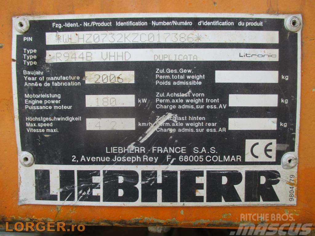 Liebherr R 944B VHHD Lammutusekskavaatorid