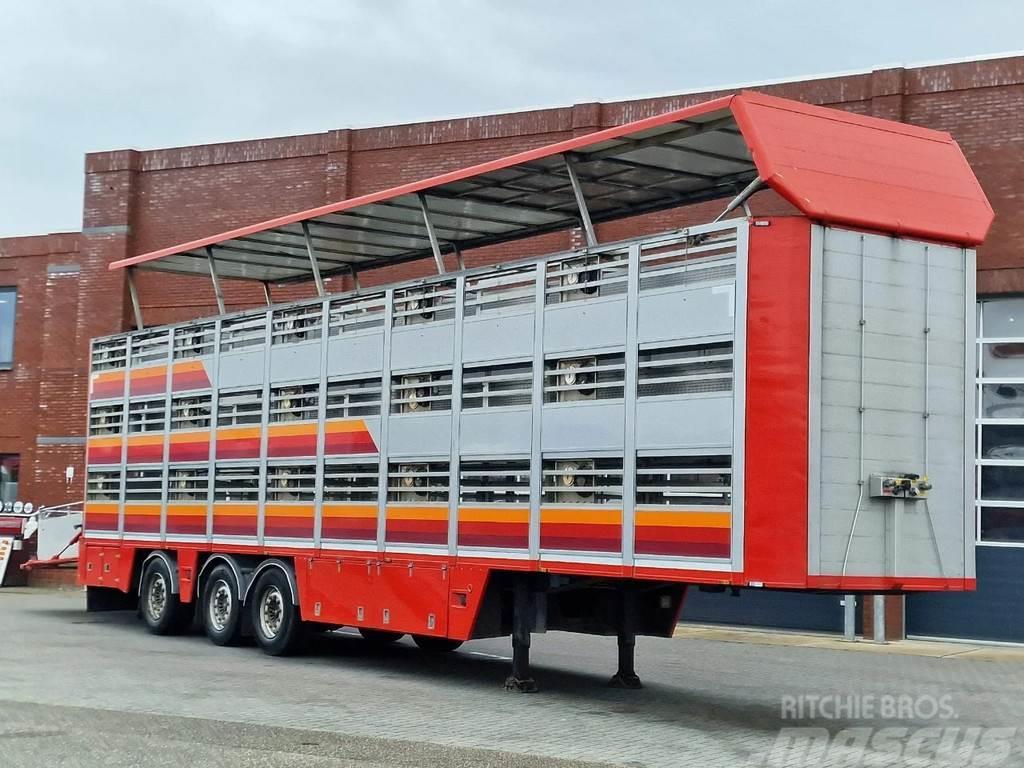 Van Hool Bekkers livestock 3 deck - Loadlift - Ventilation Loomaveo poolhaagised