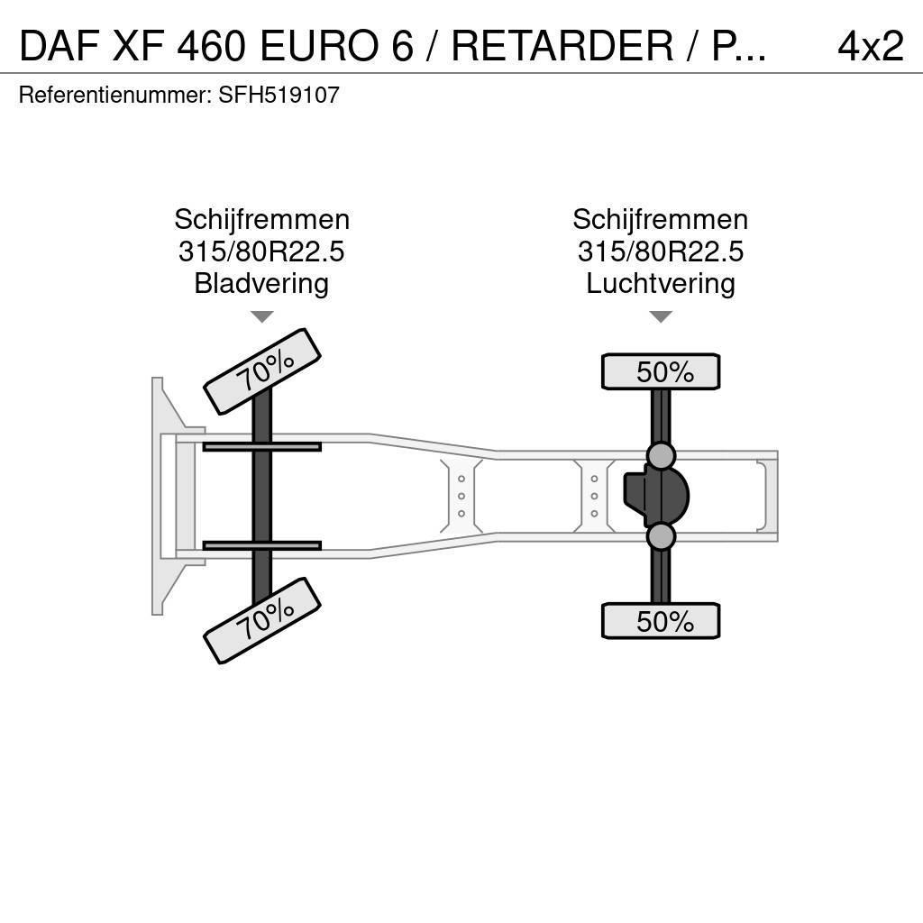 DAF XF 460 EURO 6 / RETARDER / PTO / AIRCO Sadulveokid