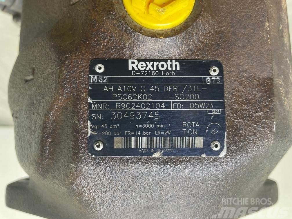 Rexroth A10VO45DFR/31L-R902402104-Load sensing pump Hüdraulika