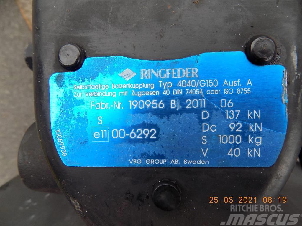  Ringfeder 4040/G150 Muud osad
