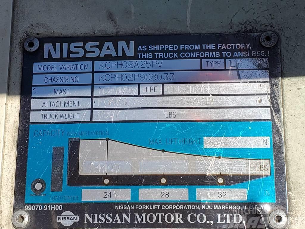 Nissan KCPH02A25PV Kahveltõstukid - muud