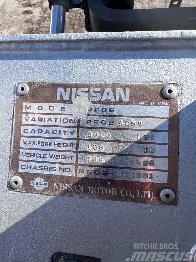 Nissan PF02A25V Maastikutõstukid