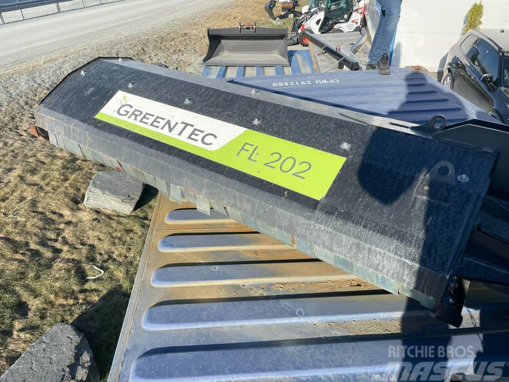 Greentec FL 202 bakmontert beitepusser Karjamaade niidukid / pealselõikurid