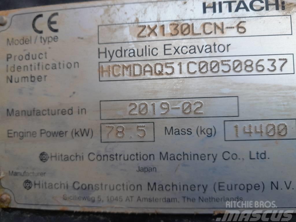 Hitachi ZX 130-6 Roomikekskavaatorid