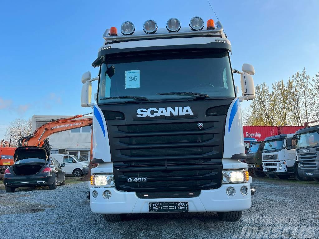 Scania R490LB6X2*4HNB, Euro6, Retarder, Lenkt+Lift Achse Vahetuskere poolhaagised
