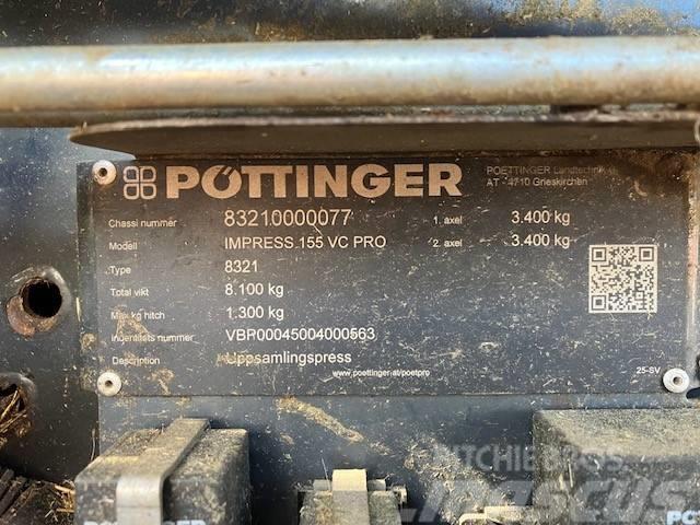 Pöttinger Impress 155 VC PRO Ruloonpressid