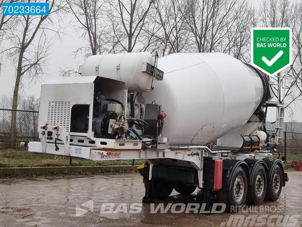  Zappmix NEV3T 12m3 Liftachse TÜV 01-25 Concrete Hy Muud poolhaagised
