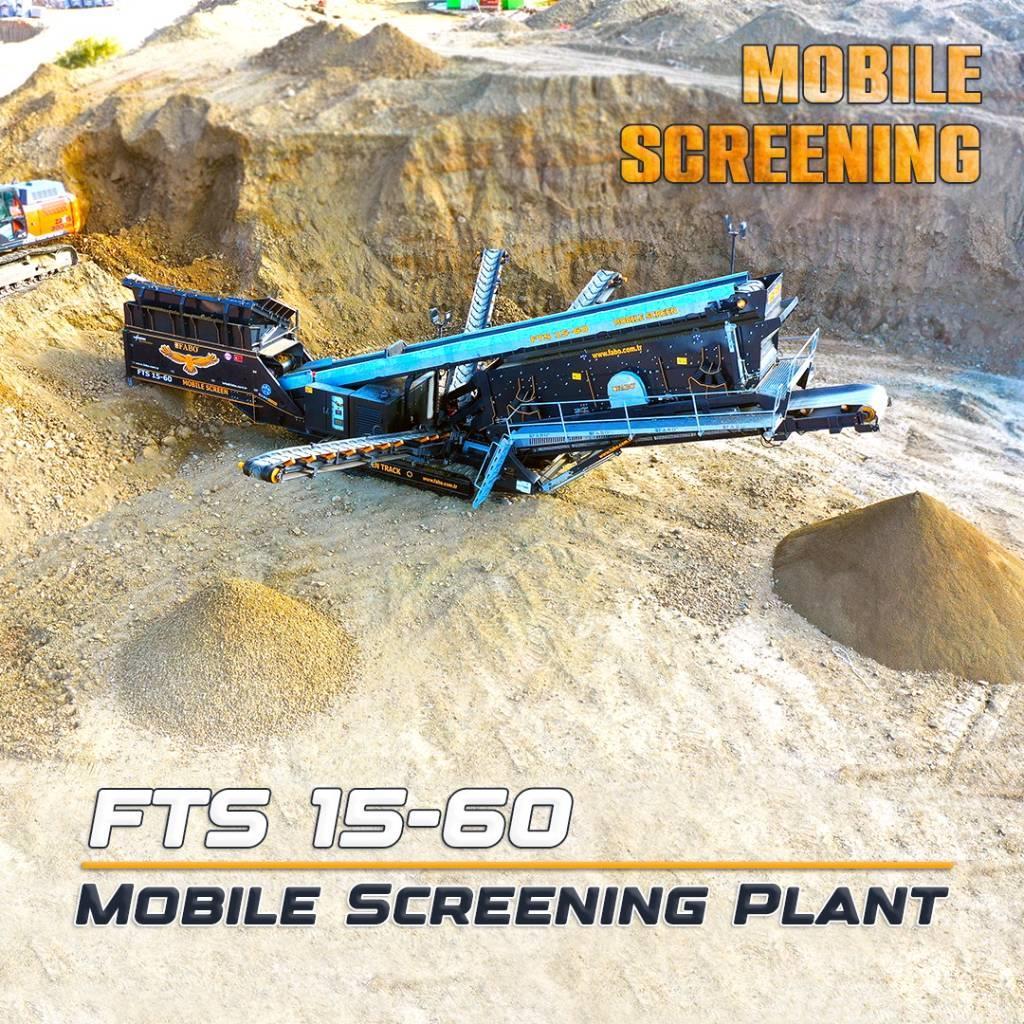 Fabo FTS 15-60 MOBILE SCREENING PLANT Iseliikuvad sõelad
