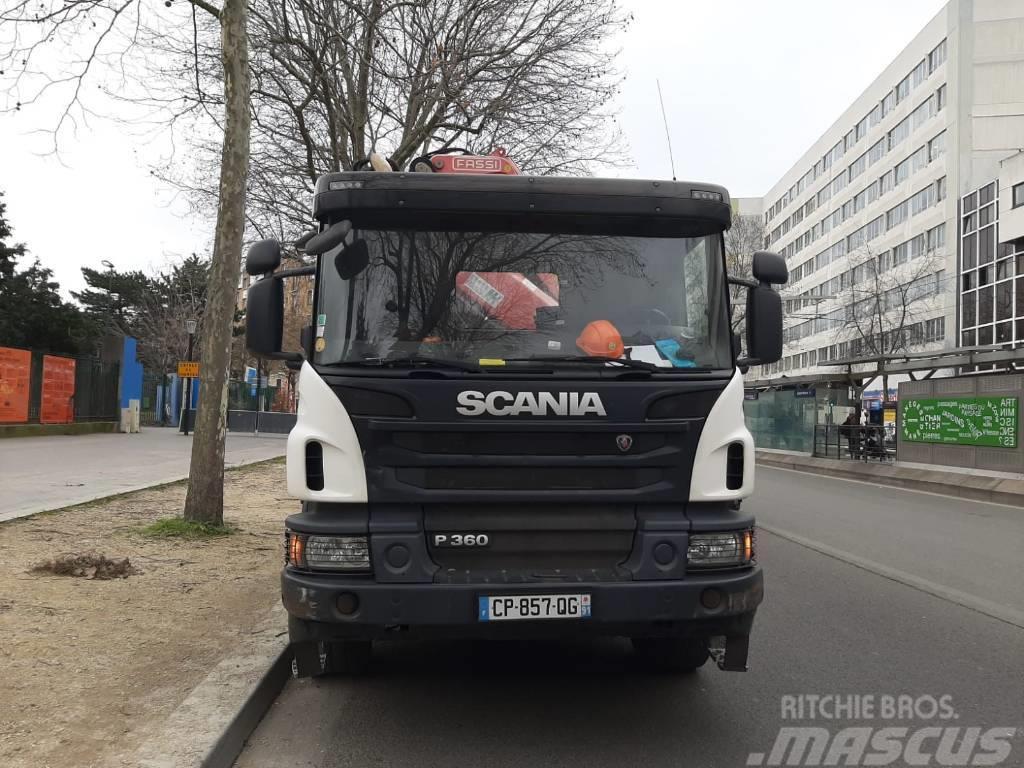 Camion porteur Scania P360 35TM Euro 5 Kraanaga veokid