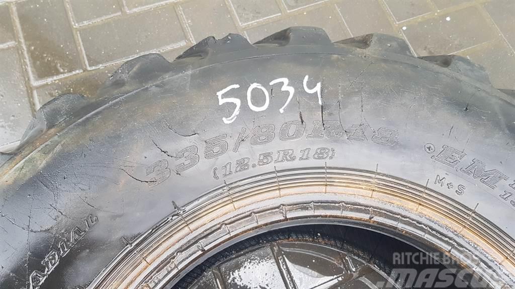 Dunlop SP T9 335/80-R18 EM (12.5R18) - Tyre/Reifen/Band Rehvid, rattad ja veljed