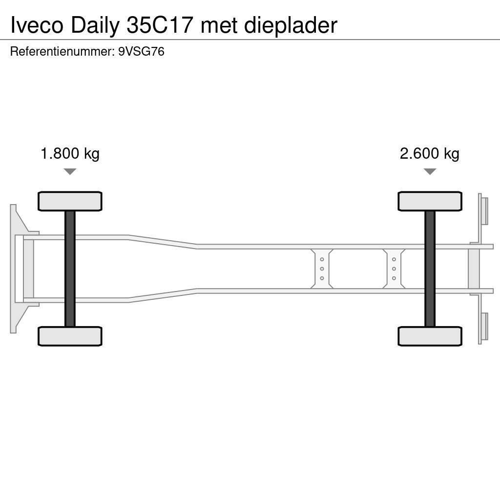 Iveco Daily 35C17 met dieplader Autoveokid