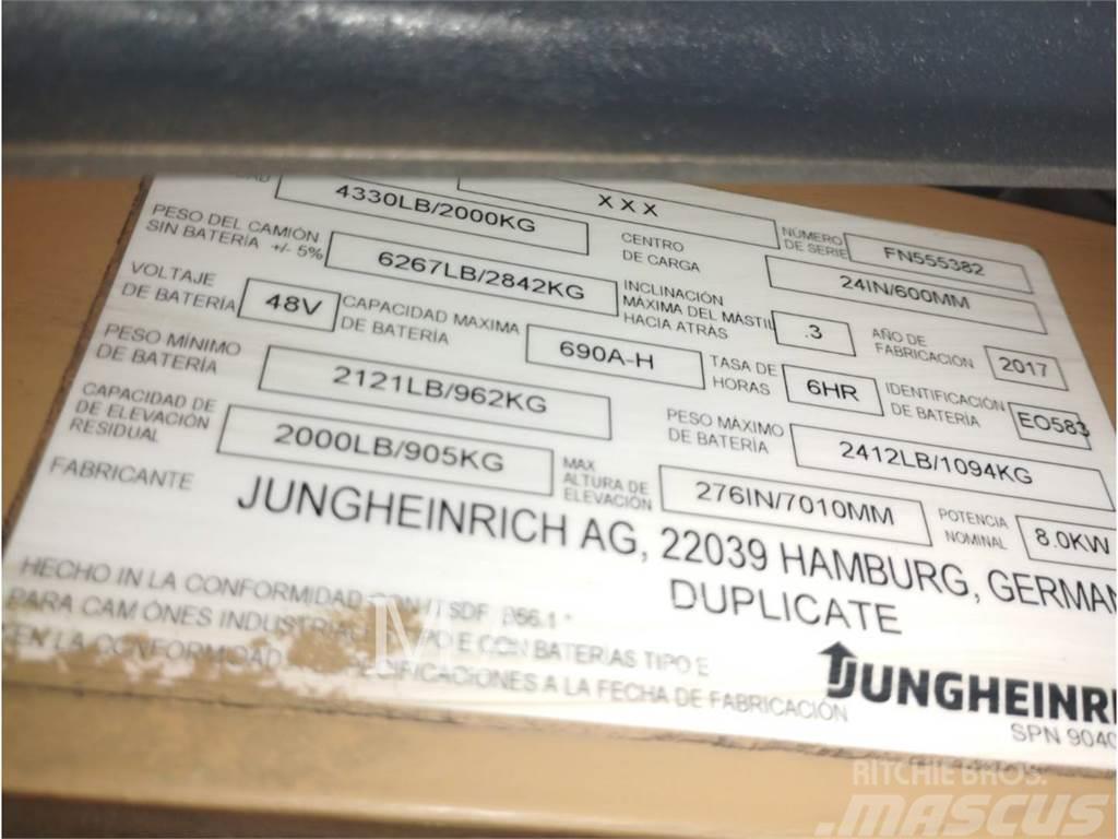 Jungheinrich 2ET4000 Kahveltõstukid - muud