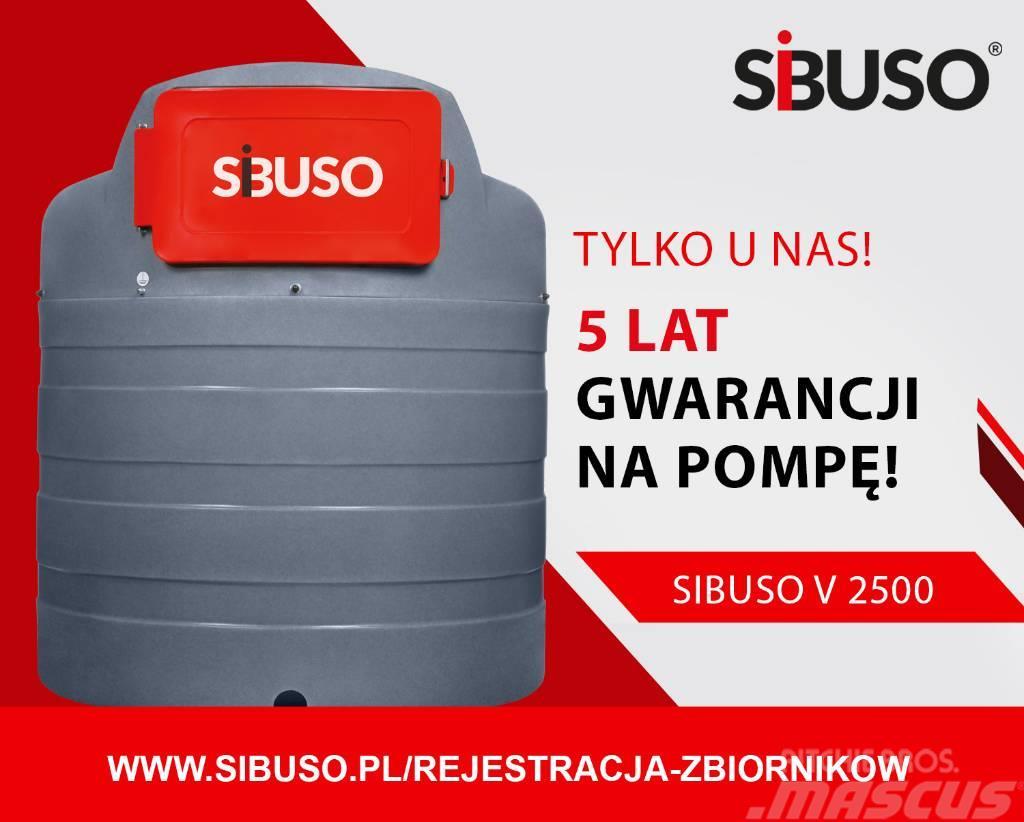 Sibuso 2500L zbiornik dwupłaszczowy Diesel Kommunaalteenuste tehnika
