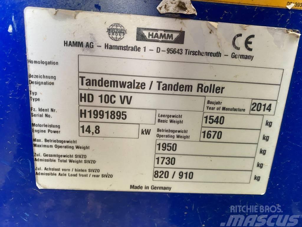 Hamm Roller HD 10 C VV Tandemrullid