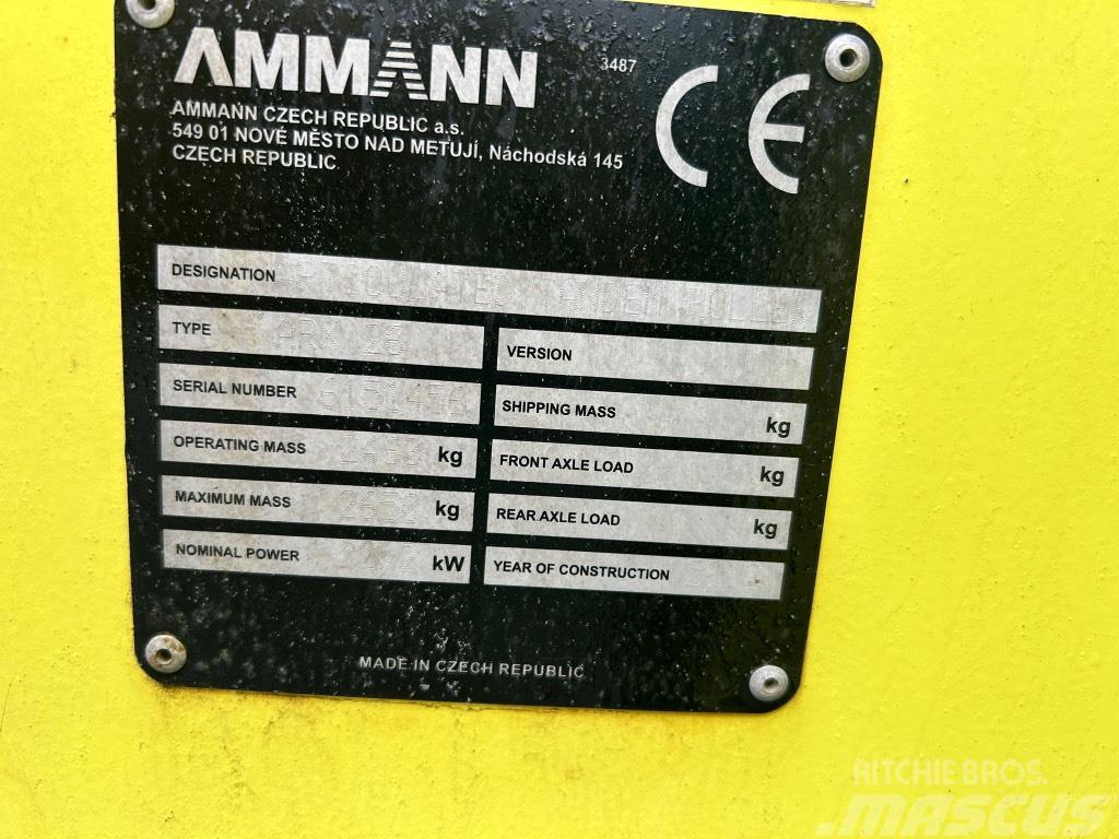 Ammann ARX26 ( 1200MM Drum ) Tandemrullid