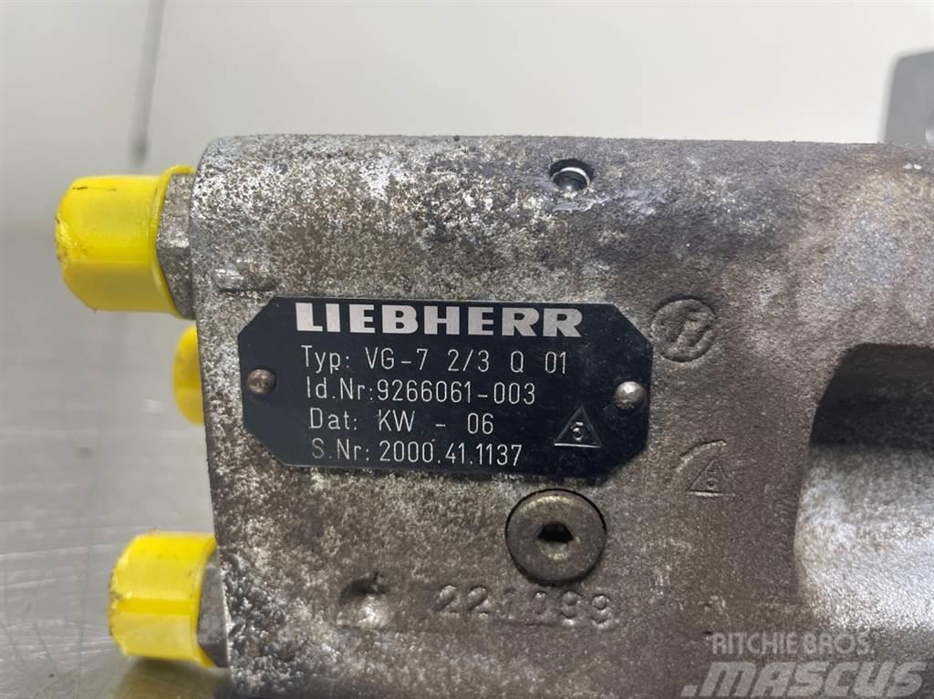 Liebherr A316-9266061-Servo valve/Servoventil/Servoventiel Hüdraulika