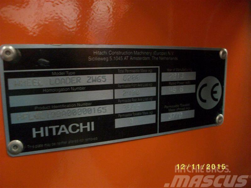 Hitachi ZW 65 Rataslaadurid