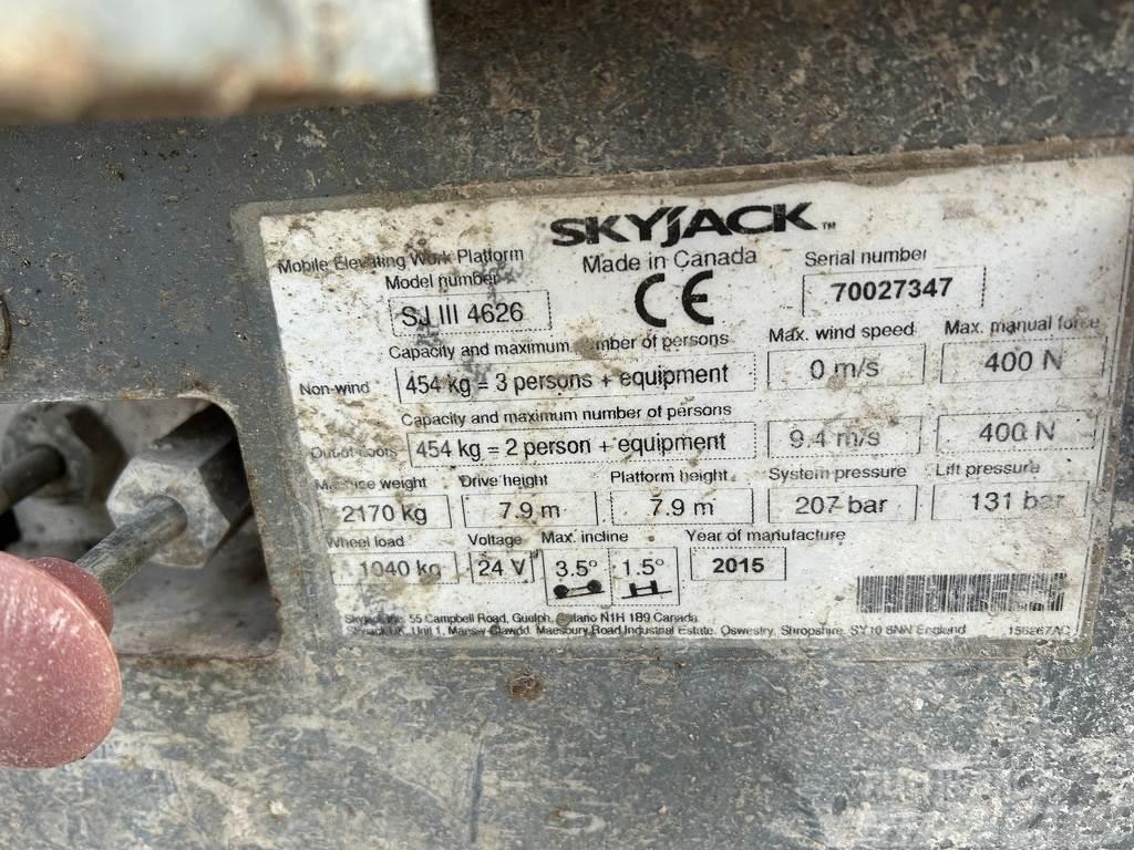 SkyJack 4626 Käärtõstukid