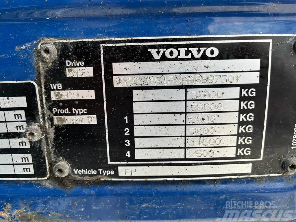Volvo FM 410 8x2*6 HMF 8520-OK6 + JIB / PLATFORM L=7198 Kraanaga veokid