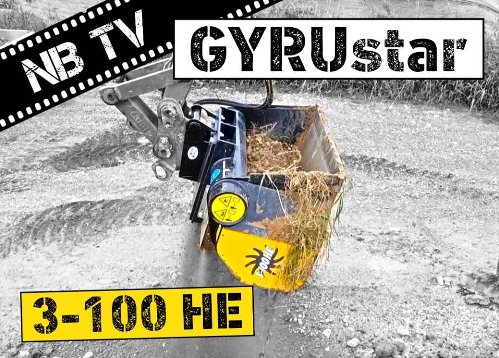 Gyru-Star 3-100HE (opt. Lehnhoff MS03, Verachtert) Sõelumiskopad