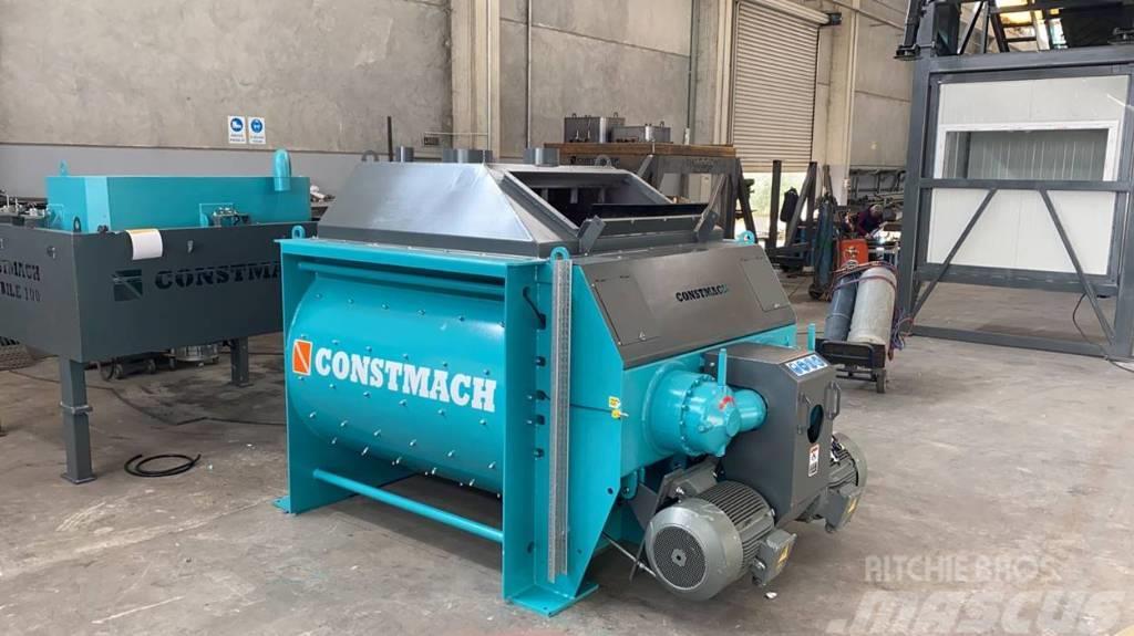 Constmach Twin Shaft Concrete Mixer | Paddle Mixer Betoonisegistid