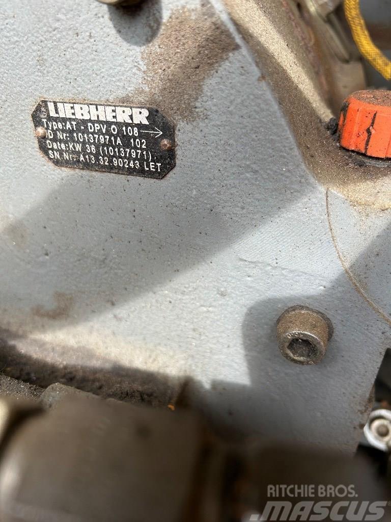 Liebherr R926 pompa hydrauliczna DPV O108 Hüdraulika