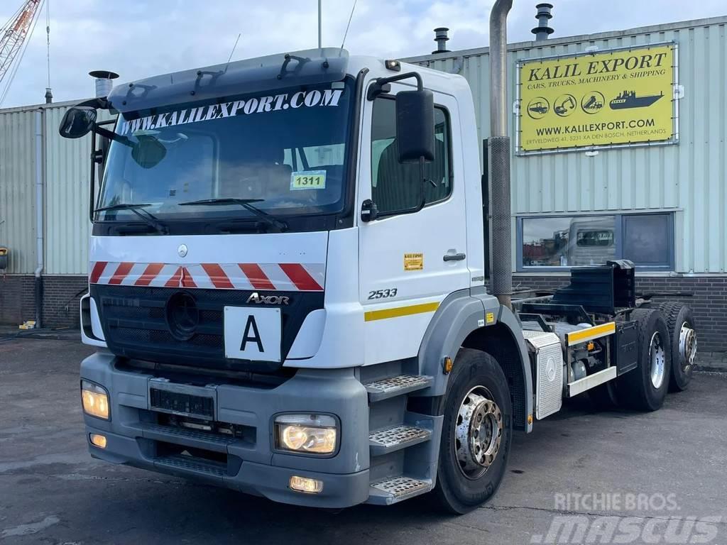 Mercedes-Benz Axor 2533 6x2 EPS 3 Pedals Chassis Cab Good Condit Raamautod