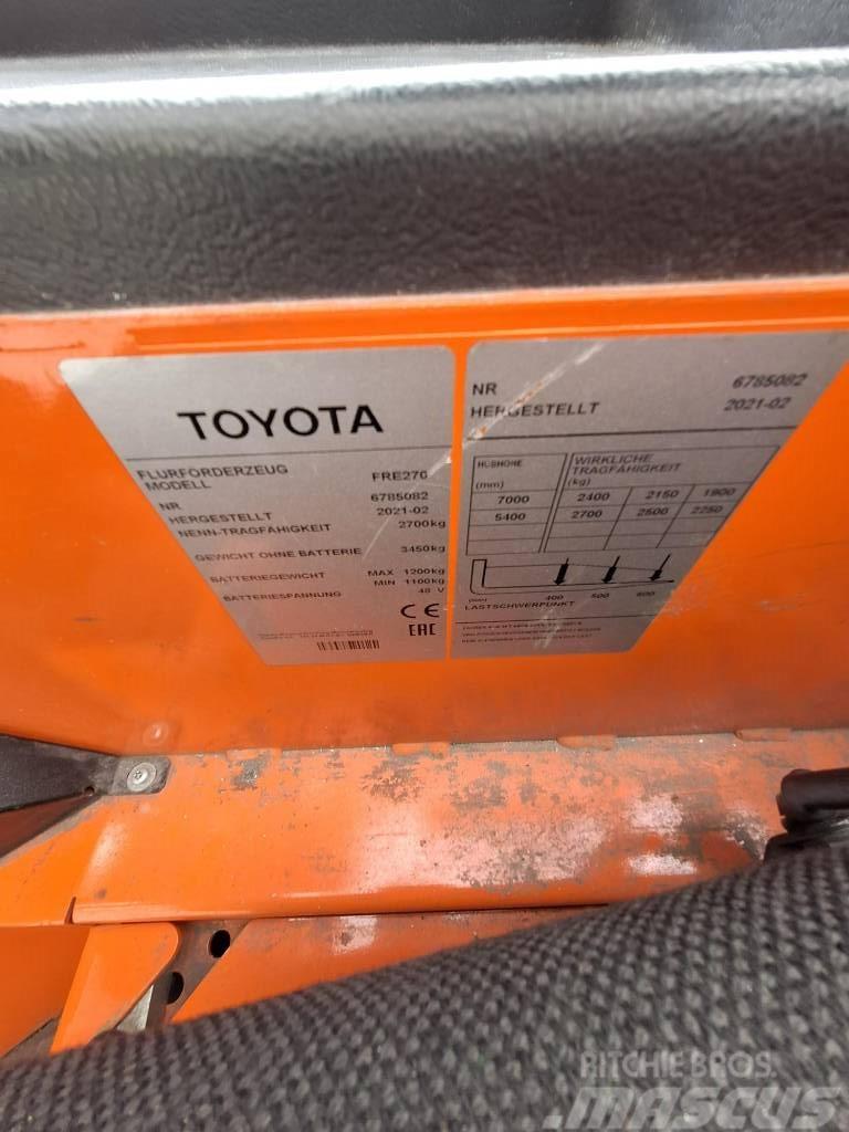Toyota FRE270 Neljasuuna lükandmastiga tõstukid