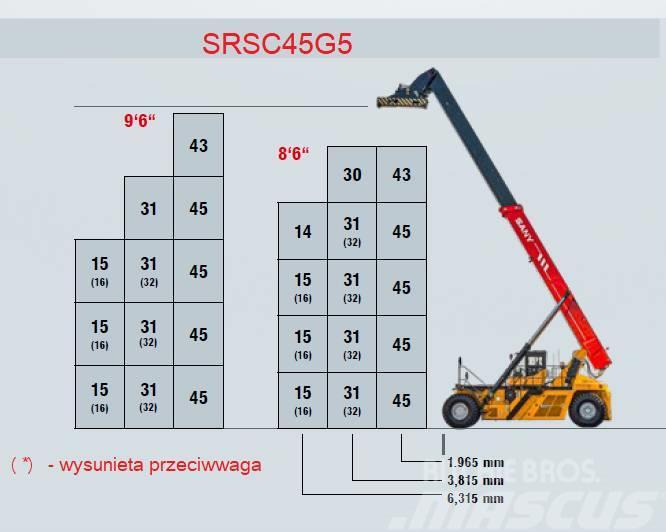Sany SRSC45G5 Lükandmastiga tõstukid