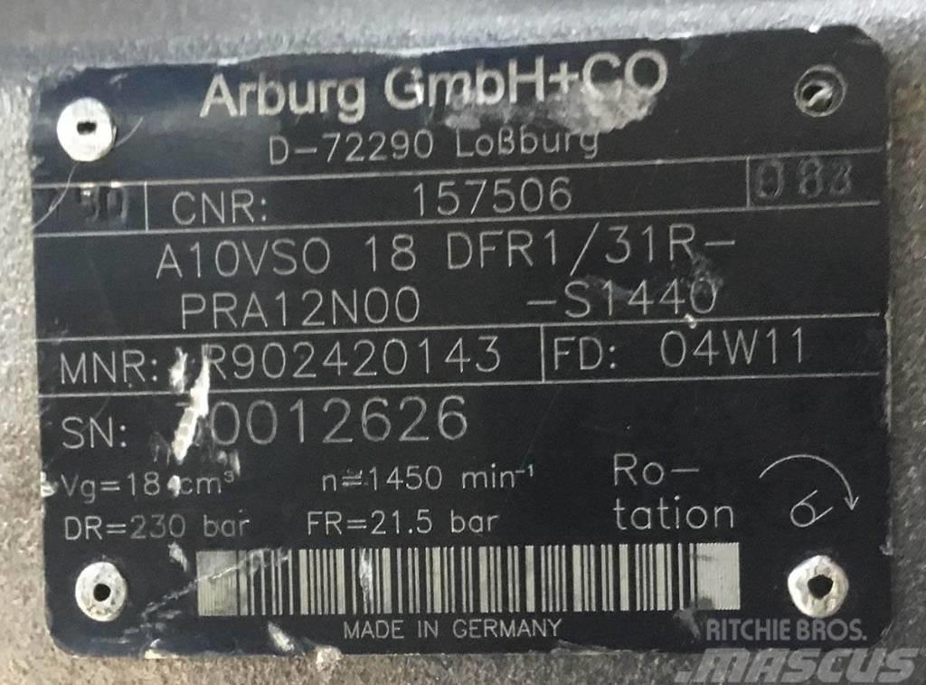  Arburg Gmbh+CO A10vs018 Hüdraulika