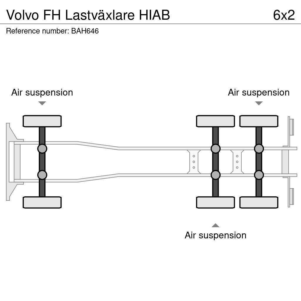 Volvo FH Lastväxlare HIAB Konksliftveokid