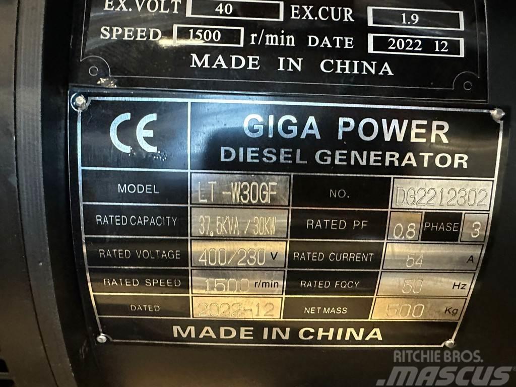  Giga power LT-W30GF 37.5KVA open set Muud generaatorid