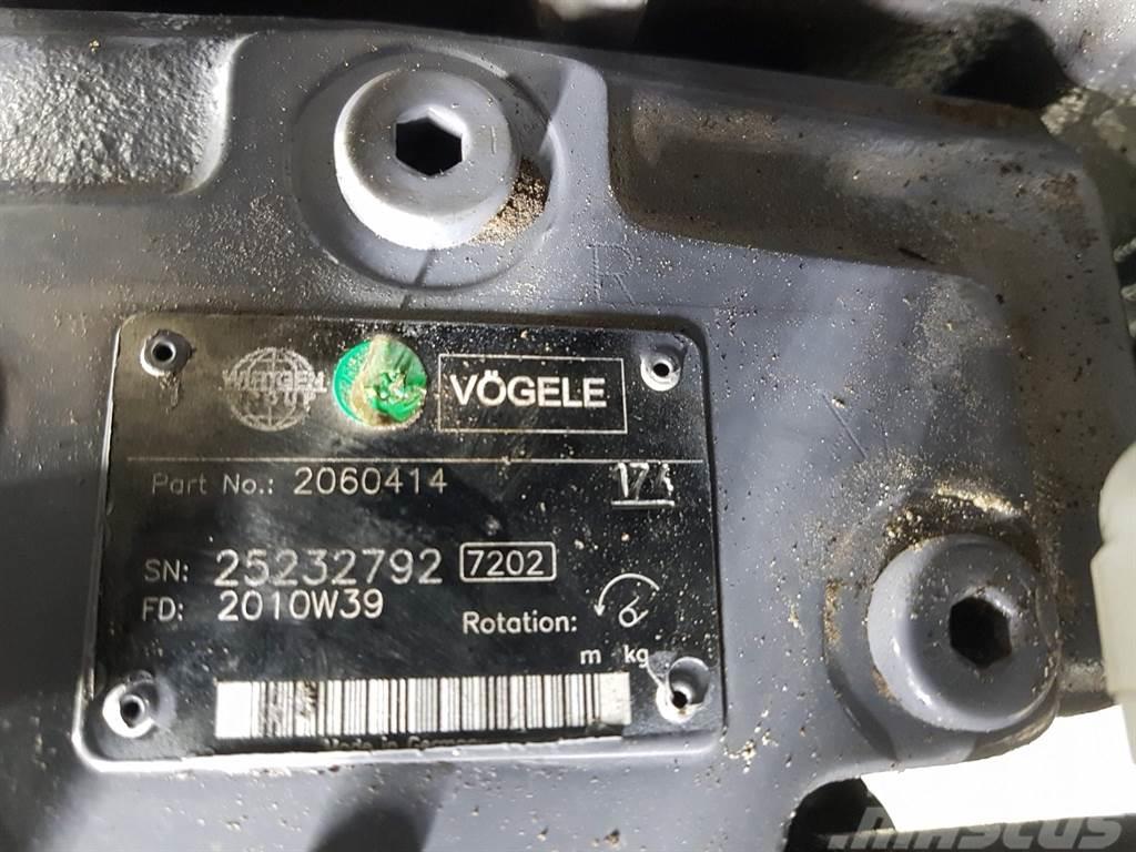 Vögele 2060414-Rexroth A10VG45-Drive pump/Fahrpumpe Hüdraulika